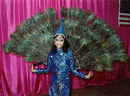 Bharatanatyam peacock dance