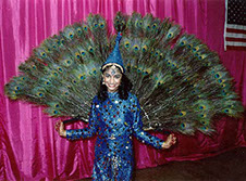 Bharatanatyam peacock dance